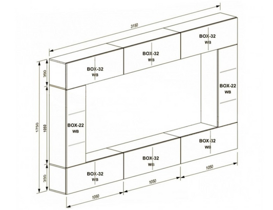 Модулна секция BOX-F2