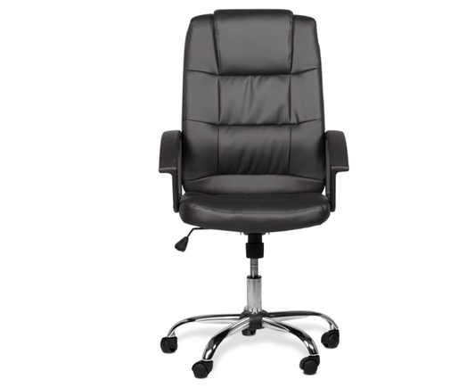 Президентски стол Carmen 6076 (черен)