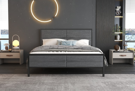 Тапицирано метално легло Фано MONTANA