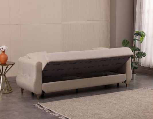 Диван ARES с функция сън (бежов)