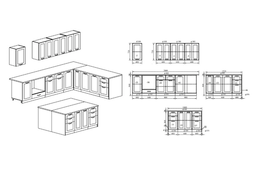 Модулна кухня 9176