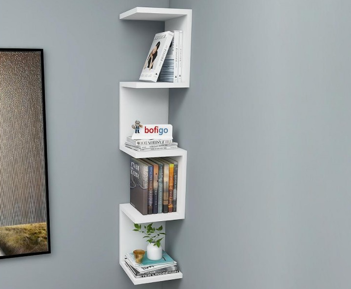 Етажерка ZIGZAG BOOKSHELF (бяло)