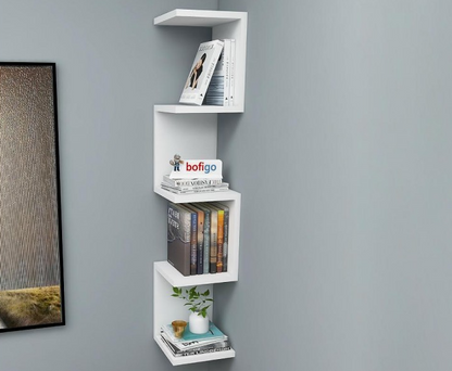 Етажерка ZIGZAG BOOKSHELF (бяло)