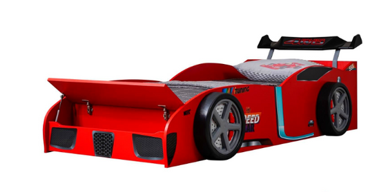 Легло кола червена