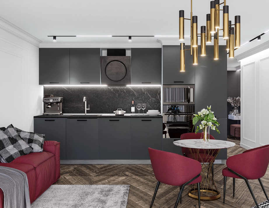 Модулна кухня Сити 9124