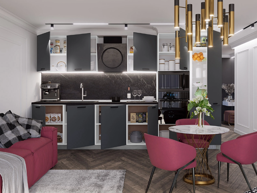 Модулна кухня Сити 9124