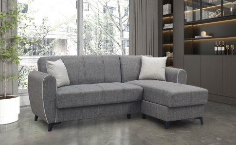 Ъглов диван DELHI с функция сън (Mina 07)