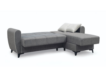 Ъглов диван DELHI с функция сън (Mina 07)